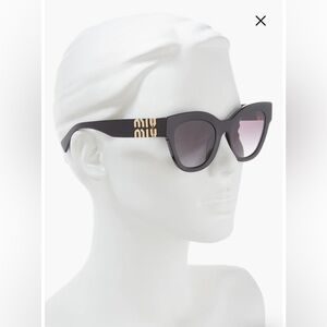 Miu Miu 51mm Gradient Square Sunglasses